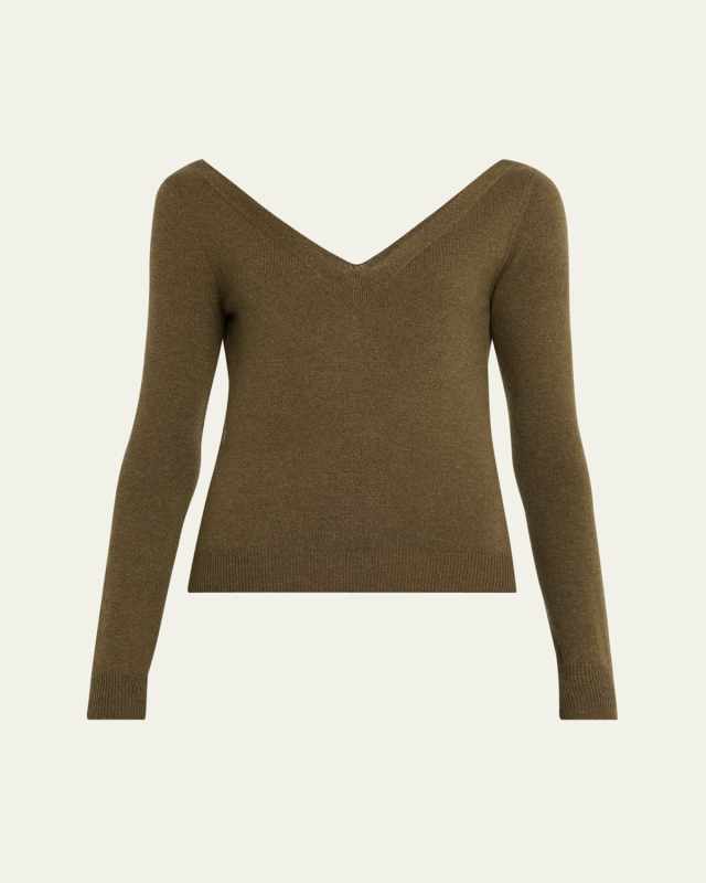 V-Neck Cashmere Sweater